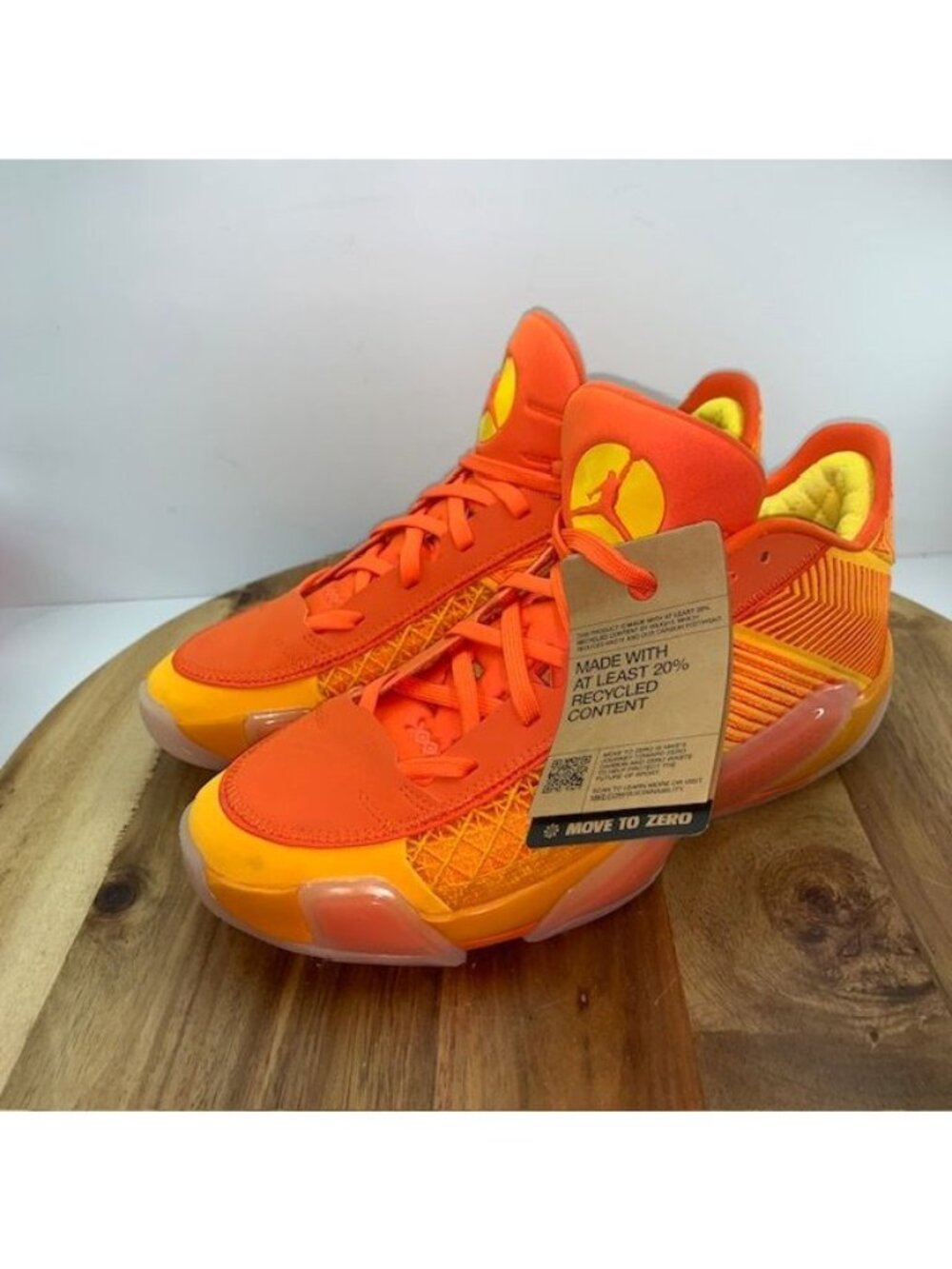 Air Jordan 38 Low 'Sunshine' Basketball Shoe FV3945-700 US Size W 10 / M 8.5